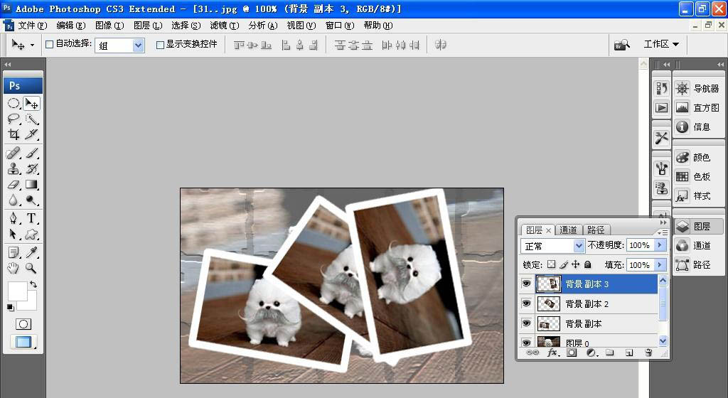 PS怎么使用马赛克滤镜制作艺术照