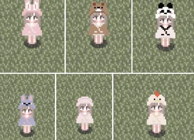 《星露谷物语》MOD|动物睡衣外观|下载