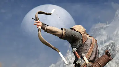 《上古卷轴5：天际重制版》骑士马弓MOD