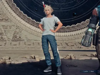 《最终幻想7：重生》MOD|克劳德休闲装外观|下载