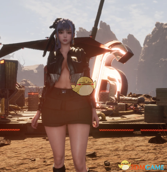 《剑星》伊芙的绝地求生冬季服装MOD