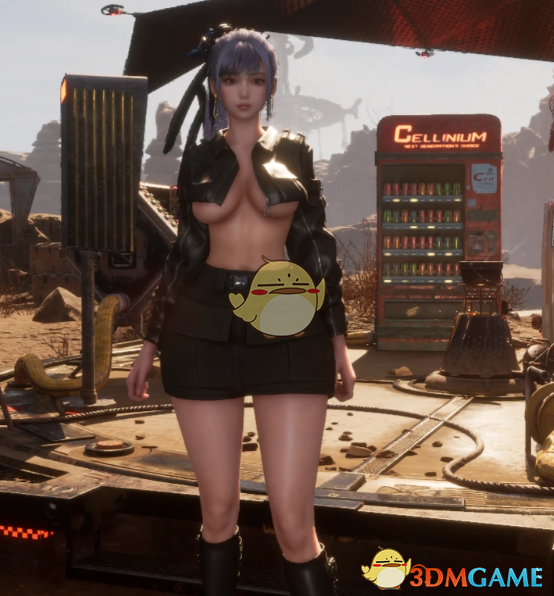 《剑星》伊芙的绝地求生冬季服装MOD