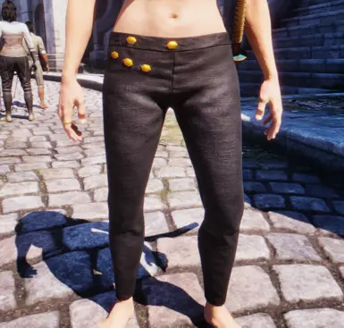 《上古卷轴4：湮灭重制版》系带皮裤着色MOD