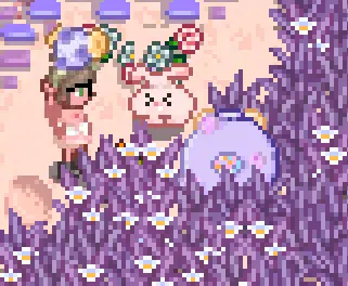 《星露谷物语》MOD|粉色妆容兔子和花羊|下载