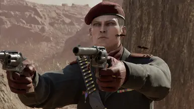 《合金装备3:食蛇者》豹猫的经典面部重塑MOD