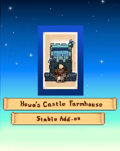 《星露谷物语》MOD|豪瓦城堡马厩|下载