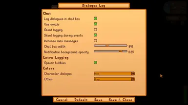 《星露谷物语》MOD|对话日志|下载