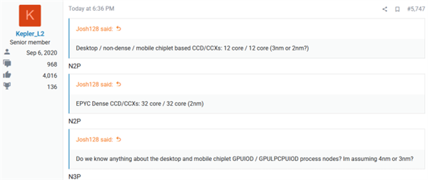 ܷԾAMD´Zen6 CCD̨2nm N2PIODΪ3nm N3P