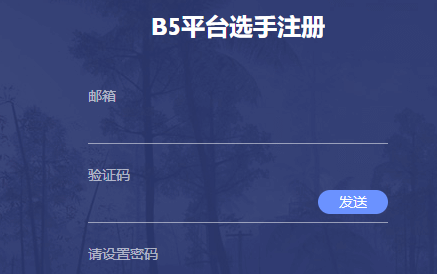 b5对战平台怎么注册