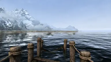 《上古卷轴5：天际重制版》高岩景观云雾缭绕MOD