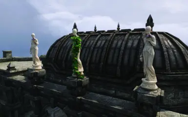 《上古卷轴5：天际重制版》蓝色宫殿露台MOD