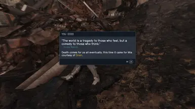 《星空》MOD|死亡语录|下载