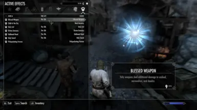 《上古卷轴5：天际重制版》神圣武器升级MOD