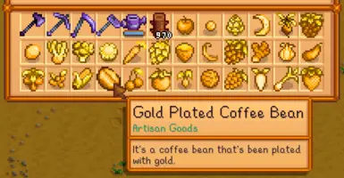 《星露谷物语》MOD|镀金食品|下载