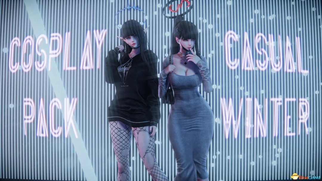 《上古卷轴5:天际重制版》MOD|COS冬季套装|下载