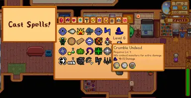 《星露谷物语》符文逃亡法术书MOD