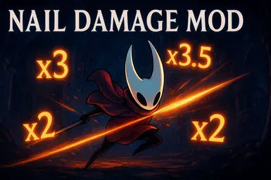 《空洞骑士：丝之歌》游戏内钉子伤害改变器MOD