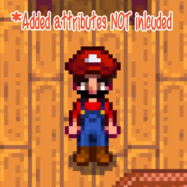 《星露谷物语》超级马里奥帽子MOD