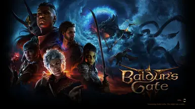 《博德之门3》干净的加载屏幕MOD