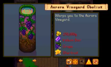 《星露谷物语》MOD|极光葡萄园旅行包|下载