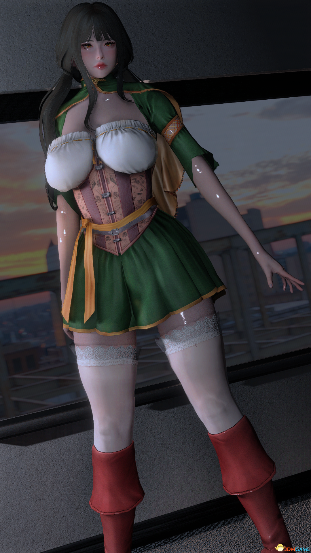 《上古卷轴5：天际重制版》MOD|死或生海伦娜设计奖套装|下载