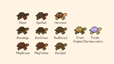 《星露谷物语》MOD|埃姆的海龟|下载