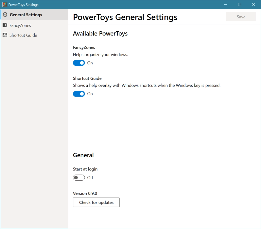 Microsoft PowerToys0.95.1