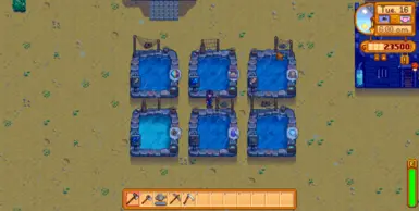 《星露谷物语》MOD|可定制的鱼塘|