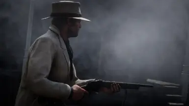 《荒野大镖客2》MOD|武器烟雾粒子修复|