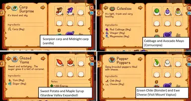 《星露谷物语》灵活烹饪MOD