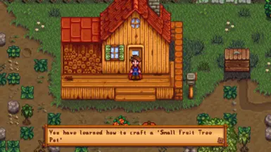 《星露谷物语》MOD|小果树框架|