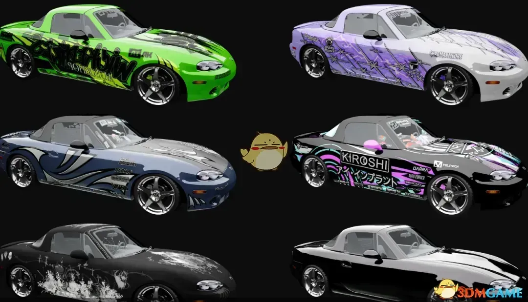 《赛博朋克2077》马自达 MX-5 Miata跑车MOD