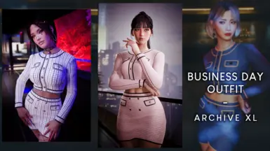 《赛博朋克2077》MOD|商务日服装|