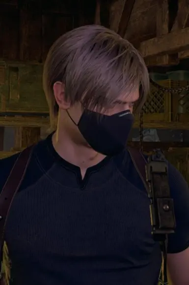 《生化危机4：重制版》MOD|黑色外科口罩|