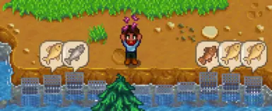 《星露谷物语》MOD|捕鱼器和垃圾网|