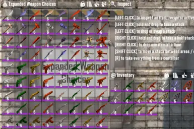 《七日杀》MOD|扩展的武器选择|