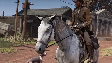 《荒野大镖客2》小栗帽偶像马MOD