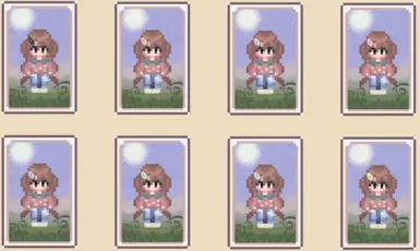 《星露谷物语》MOD|五颜六色的发夹|