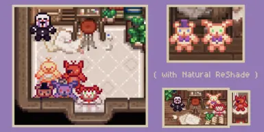 《星露谷物语》FNAF毛绒玩具MOD