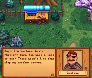 《星露谷物语》古斯塔沃的炸玉米饼卡车MOD