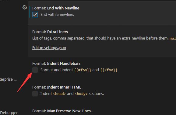 VSCode如何设置额外行格式