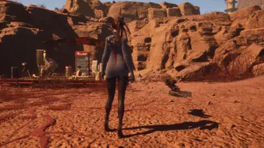 《剑星》MOD|针织连衣裙配紧身裤和重新塑形的裤腿|