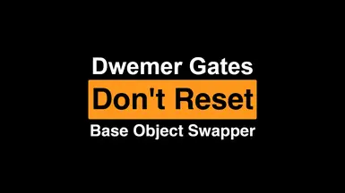 《上古卷轴5：天际重制版》MOD|矮人之门不会重置|