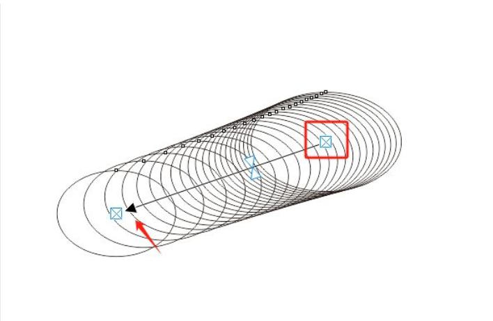coreldraw怎么调和对象颜色与间距调整