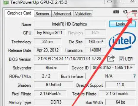 gpu-z怎么调成中文