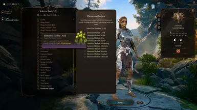 《博德之门3》简单武器伤害天赋MOD