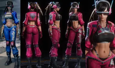 《剑星》MOD|短暂的蝴蝶夜服装|