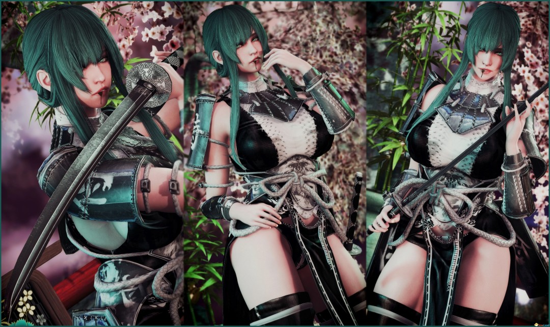 《上古卷轴5:天际重制版》MOD|德雷穆莱魔武士套装|