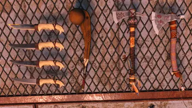 《辐射4》MOD|美洲原住民近战武器|