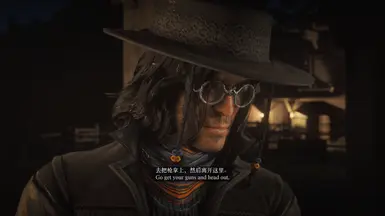 《荒野大镖客2》猎天使魔女2卢卡服装MOD